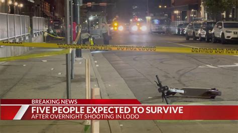 5 injured in LoDo shooting late Saturday night